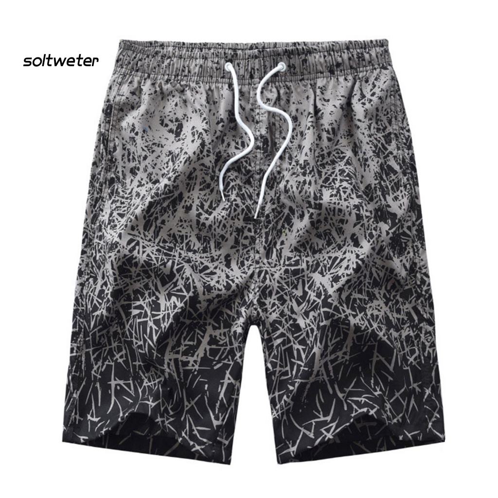 Quần Bơi Ngắn Nhanh Khô Thời Trang Cho Nam