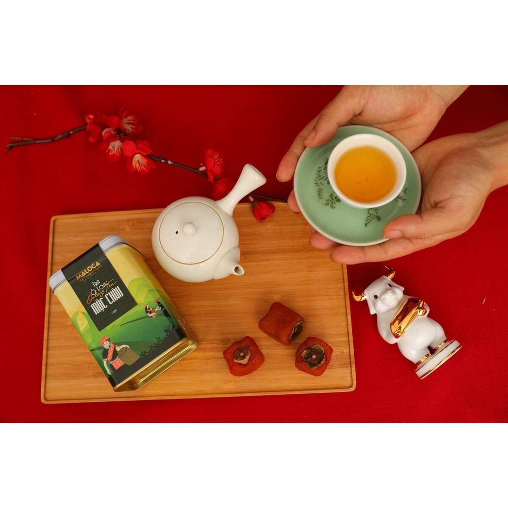 Tết An Khang 1 - Gỉo quà Tết 2022 - 9 món | Giỏ mây đan tre | BigBuy360 - bigbuy360.vn