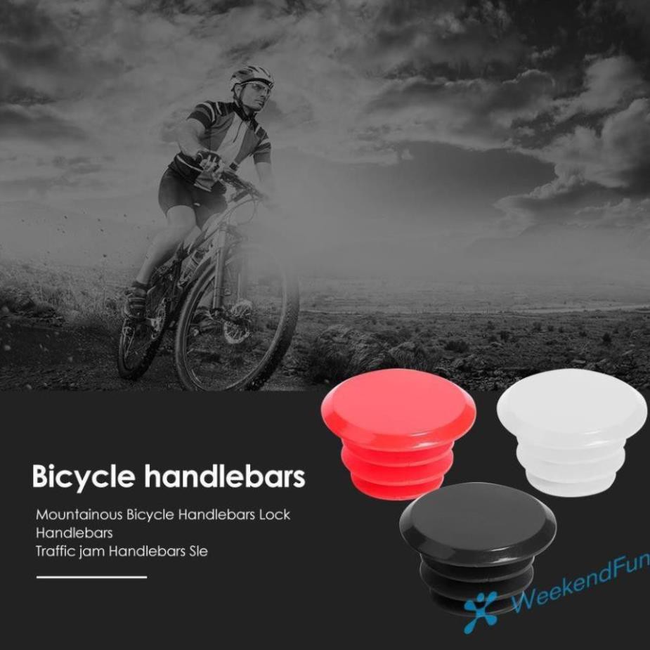 2 Nắp Nhựa Gắn Tay Nắm Xe Đạp