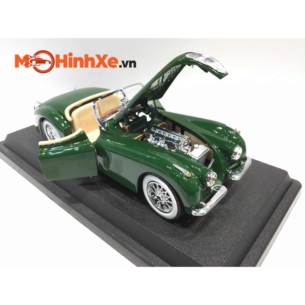 MÔ HÌNH XE 1951 JAGUAR XK 120 ROADSTER 1:24 BBURAGO