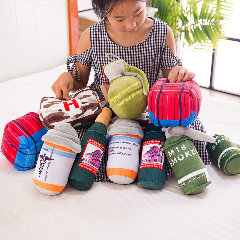 Búp Bê Nhồi Bông Sáng Tạo Xinh Xắn