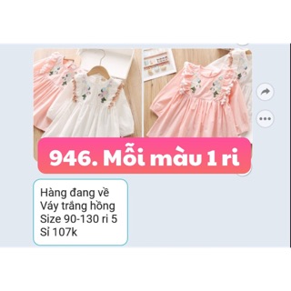 Váy thêu hoa