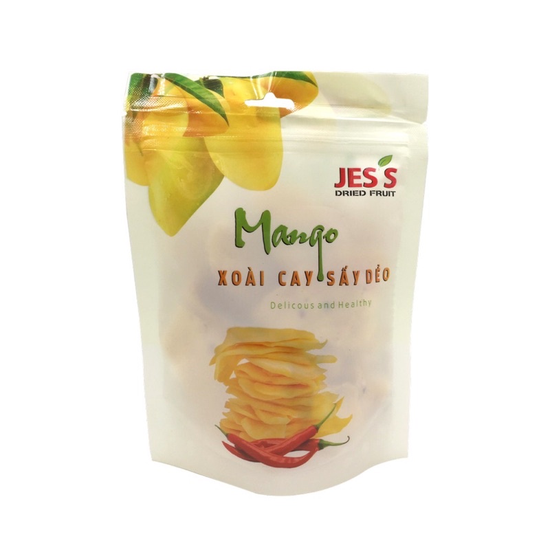 Xoài Ohla chín cây sấy dẻo túi zip 100g