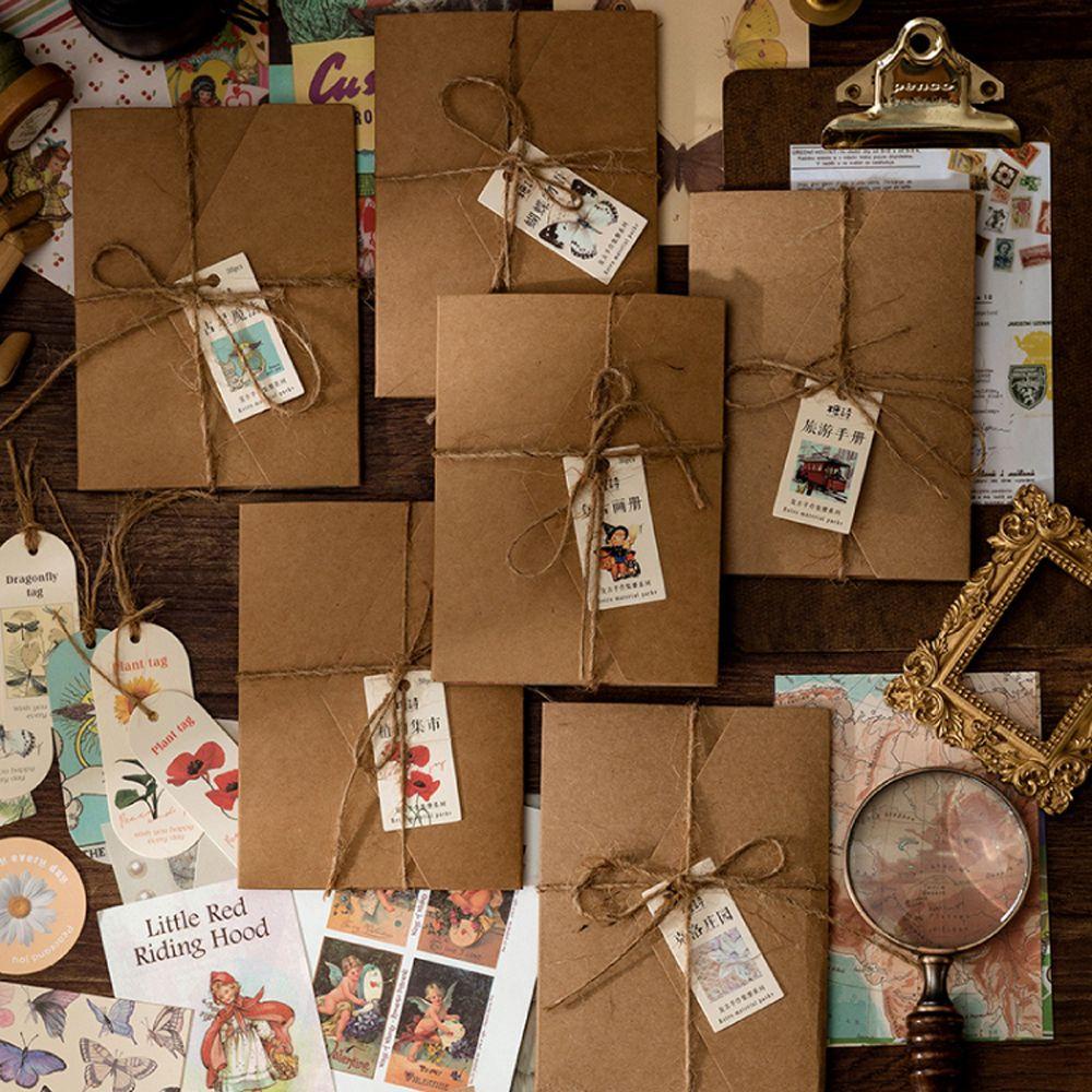 PATRICIA Giấy Dán Trang Trí Sổ Tay Phong Cách Vintage