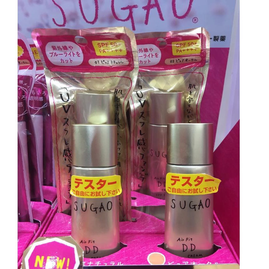 Kem Nền CC Sugao SPF 23 , DD Sugao SPF 50 , Phấn Phủ Sugao Rohto Nhật Bản | BigBuy360 - bigbuy360.vn