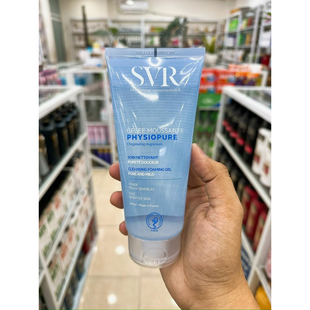 Gel Rửa Mặt SVR Dành Cho Da Nhạy Cảm Physiopure Gelée Moussante 200ml