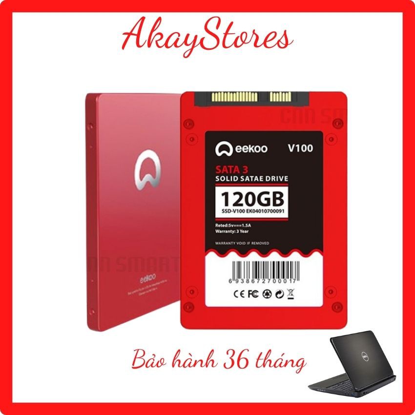 [Ổ Cứng Chính Hãng] Ổ Cứng SSD EEKOO 128GB 2.5IN - SATA3 6GB/S, Ổ Cứng Di Động AkayStores