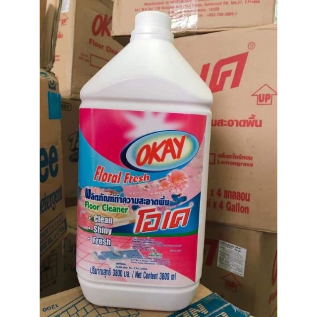 NƯỚC LAU SÀN NHÀ OKAY 3800ML THÁI LAN