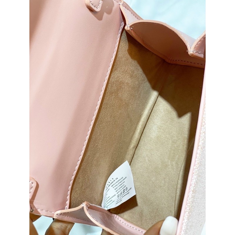 Túi quai cầm kèm dây đeo chéo síz 18cm