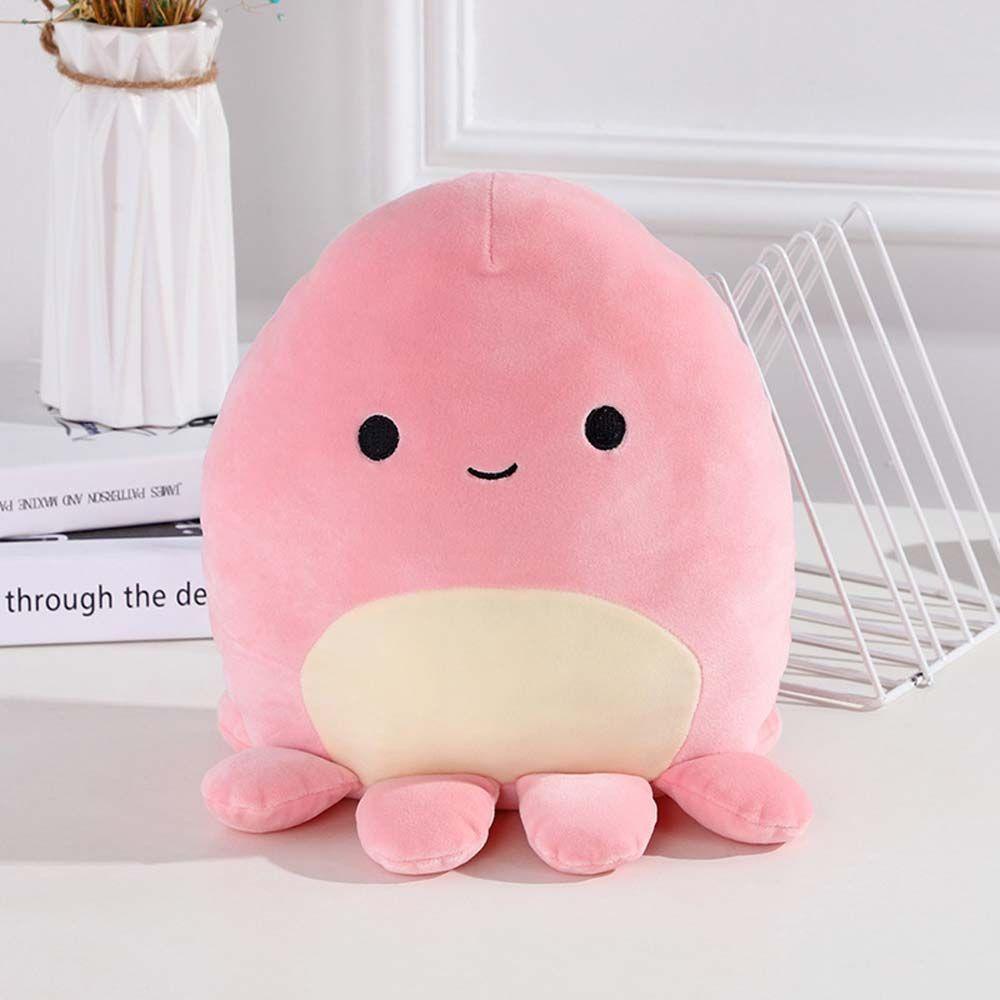 LANFY Đồ chơi nhồi bông Hình Bạch Tuộc Dễ Thương Cho Bé