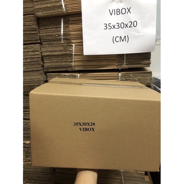 35x30x20 cm thùng giấy carton, hộp giấy carton đóng hàng ship cod