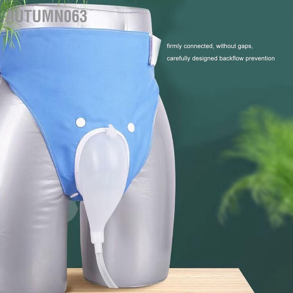 Túi đựng nước tiểu có thể đeo được với ống thông 1000ML 2000ML dành cho nam giới Người cao tuổi mắc chứng không kiểm soát Bệnh nhân Autumn063 nằm liệt giường