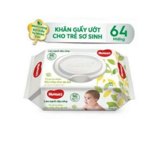 Khăn ướt Huggies 64 miếng