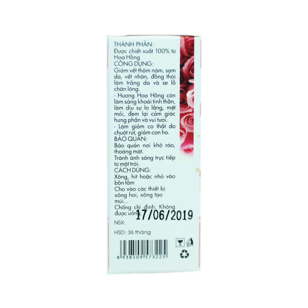 Tinh dầu Hoa hồng 20ml | BigBuy360 - bigbuy360.vn