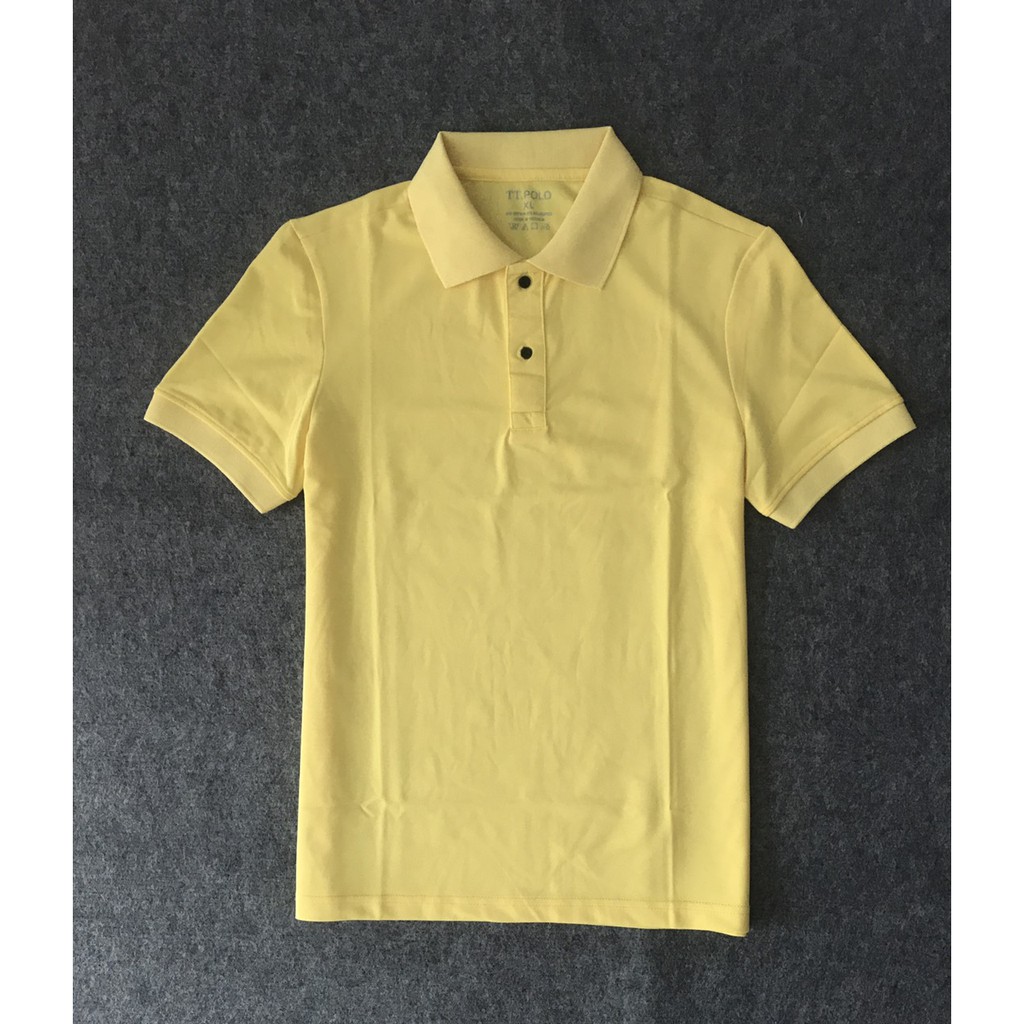 Áo Polo Nam cổ bẻ thun có cổ tay lỡ vải cá sấu cotton phong cách trẻ trung, chuẩn form, nhiều màu | BigBuy360 - bigbuy360.vn