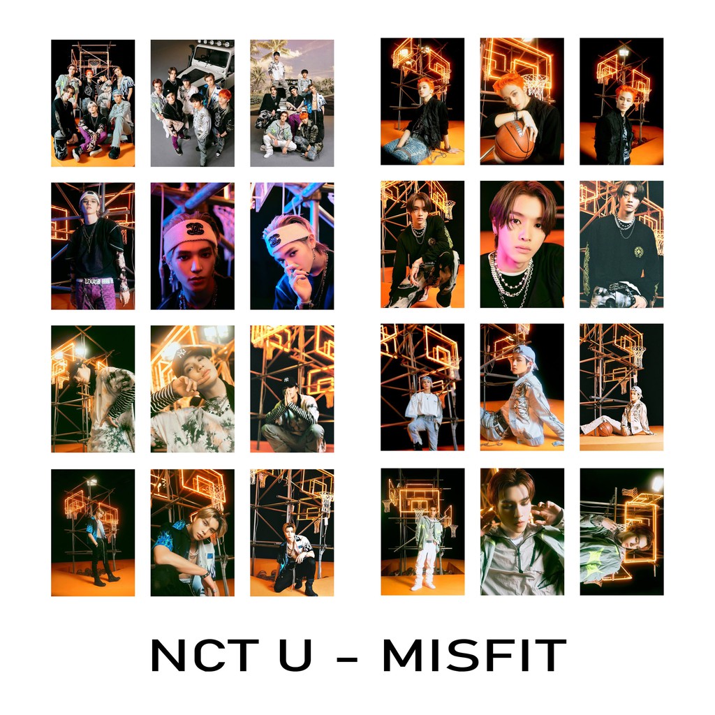 Thẻ Ảnh In Hình Nhóm Nhạc Kpop Nct U - Misfit