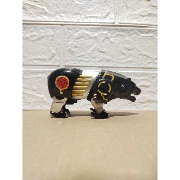 Mô hình đồ chơi siêu nhân gao Gaoranger. gao gấu đen china.