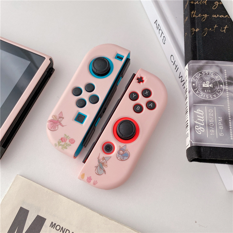 Hoạt Hình Vỏ Bảo Vệ Máy Chơi Game Nintendo Switch Hình Công Chúa Ngủ Trong Rừng