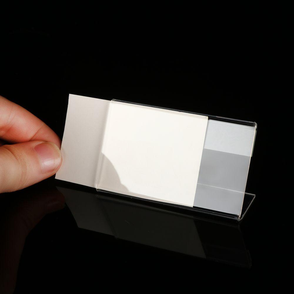 Giá Đỡ Bảng Tên Bằng Nhựa Acrylic Tiện Dụng Cho Siêu Thị