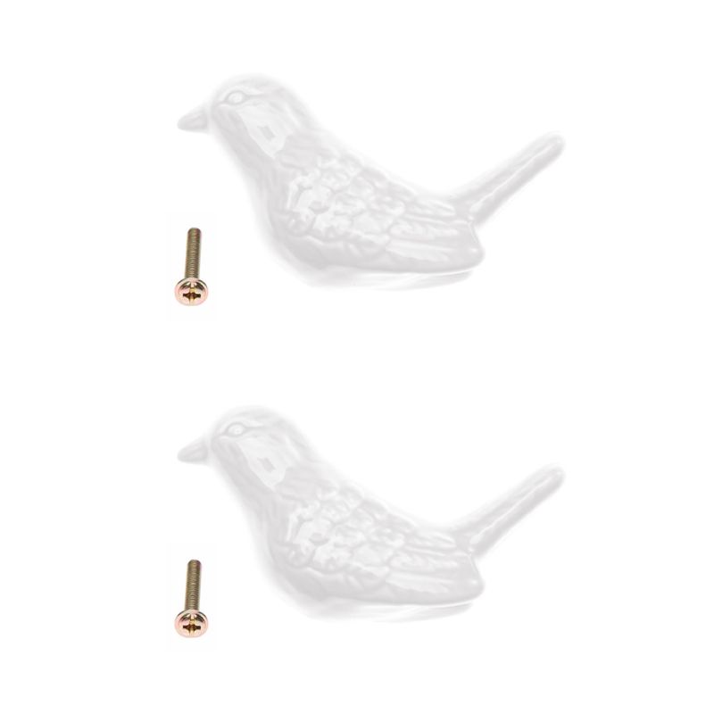 Bộ 2 Tay Nắm Cửa Tủ Quần Áo Thiết Kế Đơn Giản Tiện Dụng