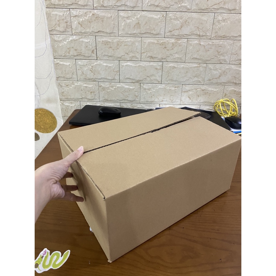 35x25x15 thùng hộp carton đóng hàng cứng cáp