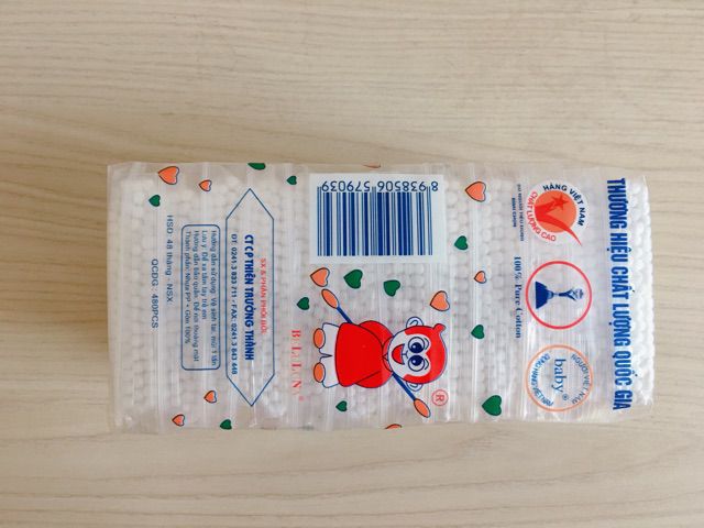 Bịch 12 gói tăm bông cho bé