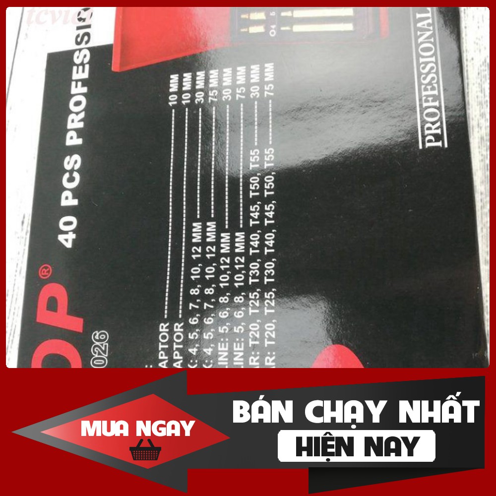 [ HÀNG CHÍNH HÃNG - GIÁ SẬP SÀN ] BỘ LỤC GIÁC 3-17MM TOP( HỘP VALI NHỰA)(CHO KHÁCH XEM HÀNG)