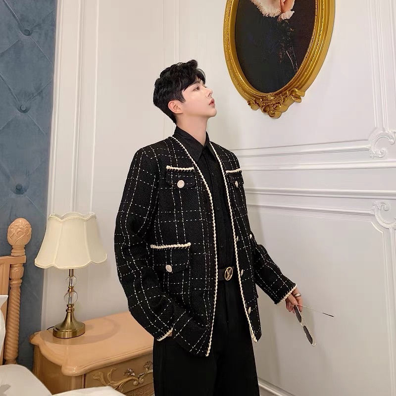 ÁO KHOÁC DẠ TWEED PHONG CÁCH TRẺ TRUNG CHO NAM |TAHISHOP|