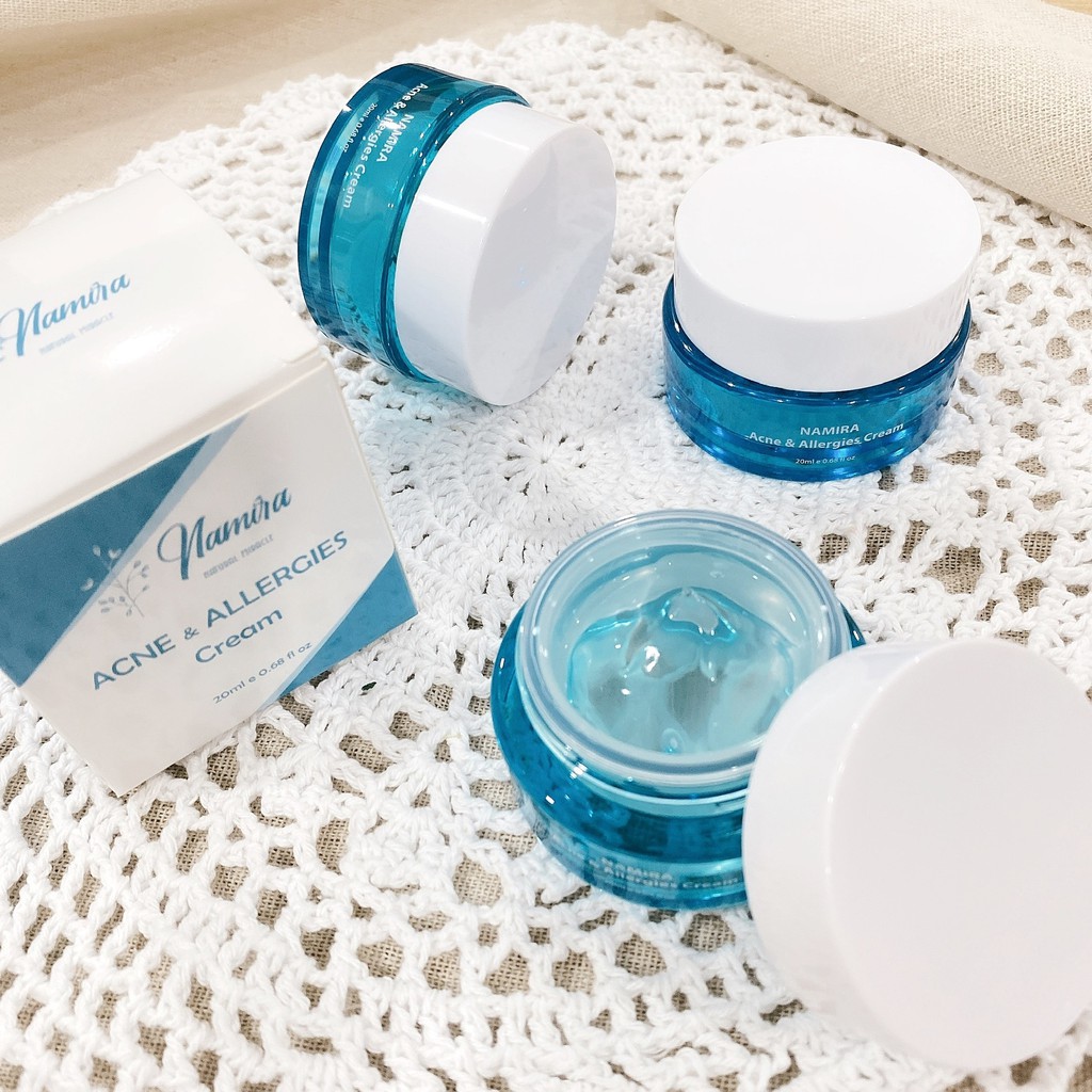 Kem Dưỡng Giảm Mụn Acne & Allergies Namira - Làm Dịu Da Mụn Mẩn Đỏ - Giảm Bóng Nhờn - 20ml | BigBuy360 - bigbuy360.vn