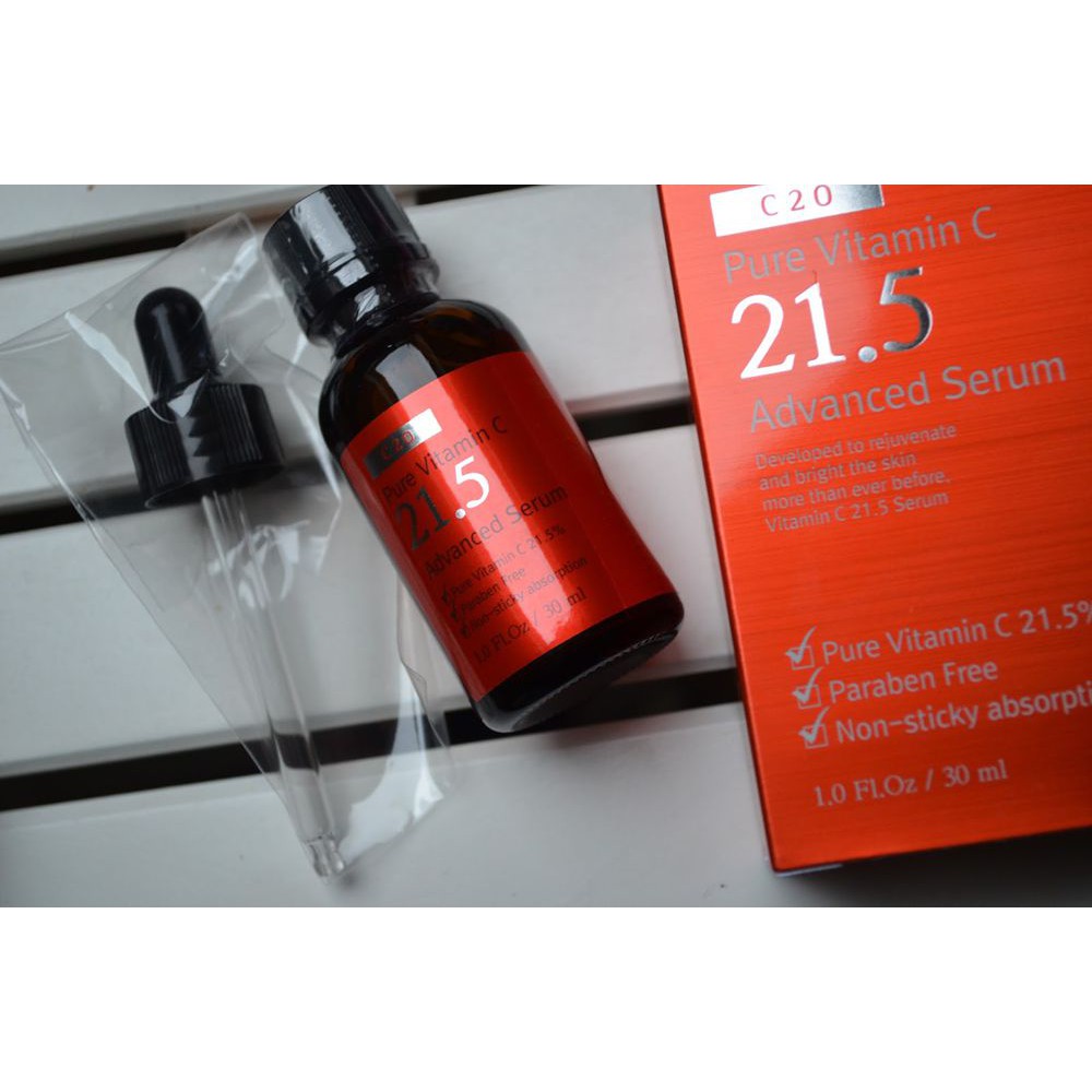 Tinh Chất Dưỡng Vitamin C21.5 By Wishtrend Pure