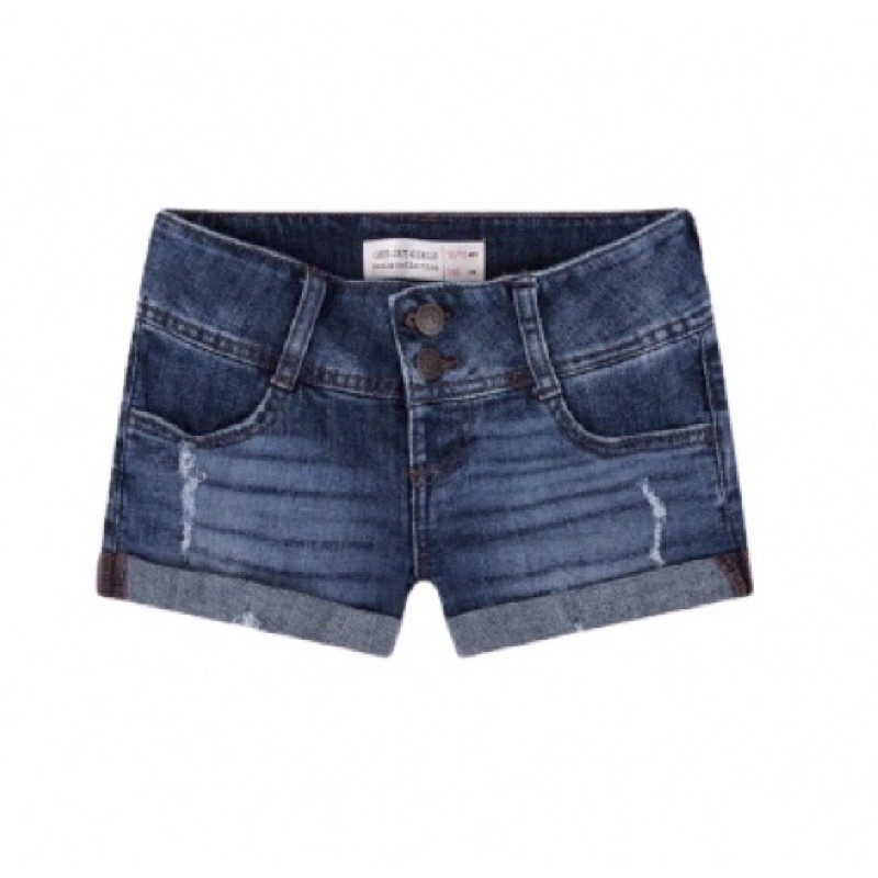 Quần Short Jean Bé Gái 8 đến 14 tuổi