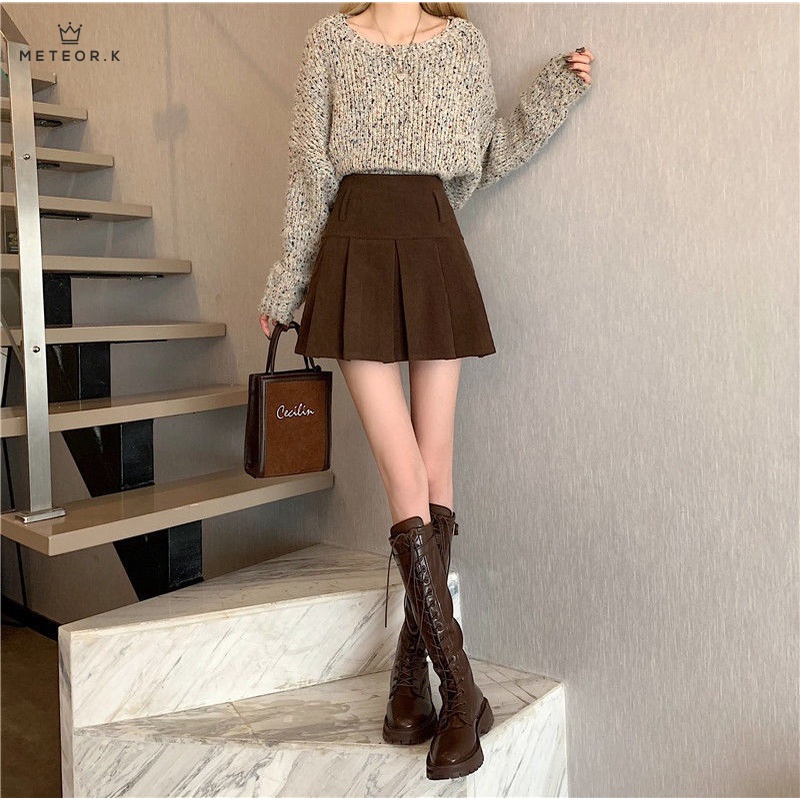 Chân váy ngắn mini thiết kế xếp ly mẫu 2022 thời trang mới