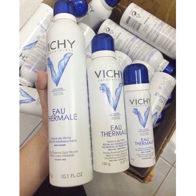 [Chính Hãng] Xịt Khoáng Vichy Thermal Spa Water Cấp Ẩm Dưỡng Da 50ml 150ml  300ml Chuẩn Pháp