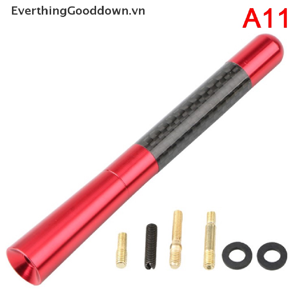 Everthingooddown 1 Ăng Ten Trang Trí Xe Hơi Bằng Sợi carbon 3.5CM 8CM 12CM 28CM