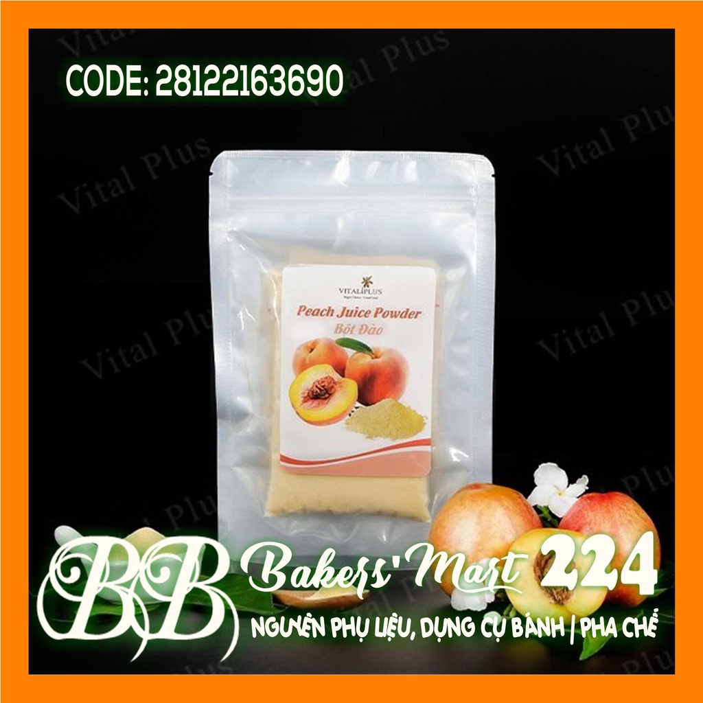 Bột Đào VITAL PLUS - Gói 100gr