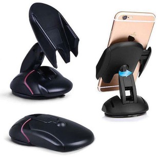 Giá đỡ điện thoại hình chuột máy tính - Kẹp điện thoại dùng trên xe ôtô.