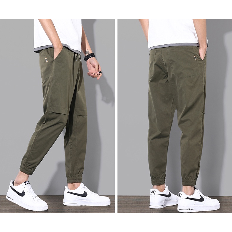 [Mẫu Mới] Quần Nam Basic Trơn Màu Bo Gấu Phong Cách Trẻ Trung Thời Trang MixxMen QUAN NAM 087V1