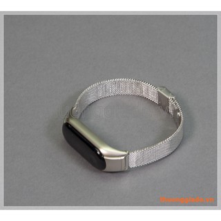 Dây đeo tay thay thế cho Mi band 3 (hợp kim, mắt lưới siêu nhỏ)