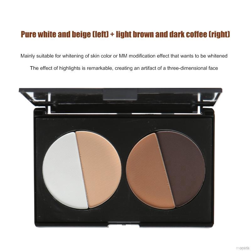 [Hàng mới về] Bảng Highlighter HKLANCUI 4 màu trang điểm  làm sáng đa năng | BigBuy360 - bigbuy360.vn