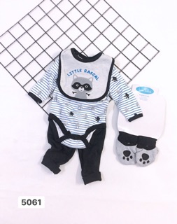 Set body yếm cho bé ( 4 chi tiết)