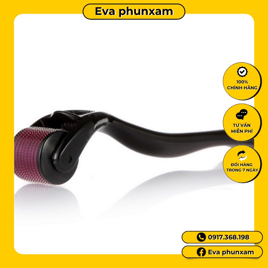 Kim tay tím 540 đầu Derma roller system dùng spa thẫm mỹ viện