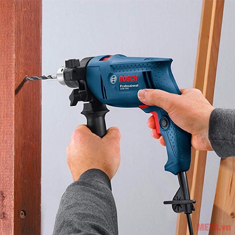 Bộ máy khoan động lực Bosch GSB 550 MP 19 chi tiết