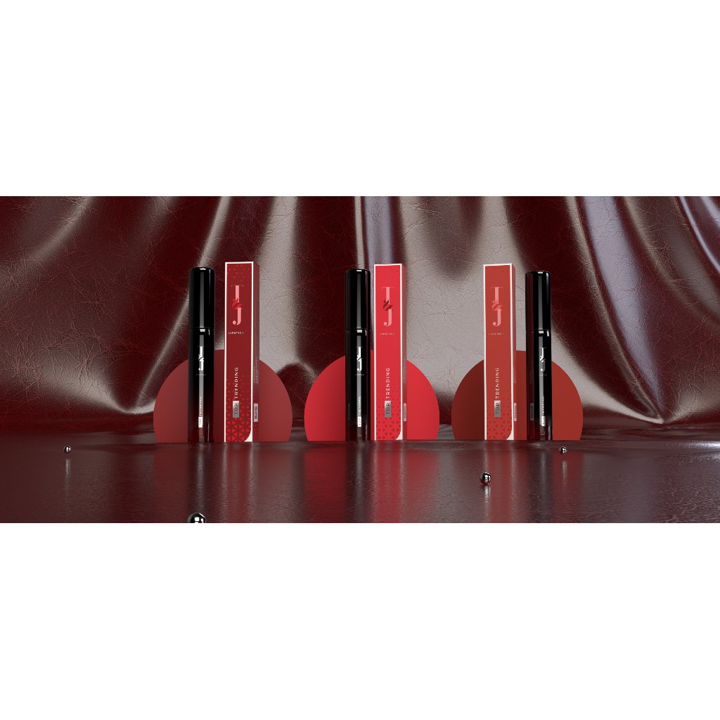 (Combo 3 màu hót hòn họt) Son kem T&J màu lì lâu trôi mềm mịn (đỏ đất - cam đất - đỏ cherry) | BigBuy360 - bigbuy360.vn