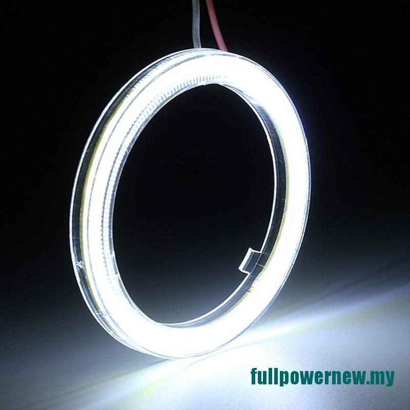 Đèn Pha Led Cob Smd Hình Tròn Ánh Sáng Trắng Trang Trí Xe Hơi