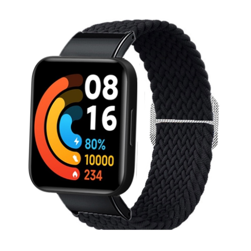 Dây Đeo Sợi Nylon Co Giãn Thời Trang Cho Đồng Hồ Thông Minh Redmi Watch 2