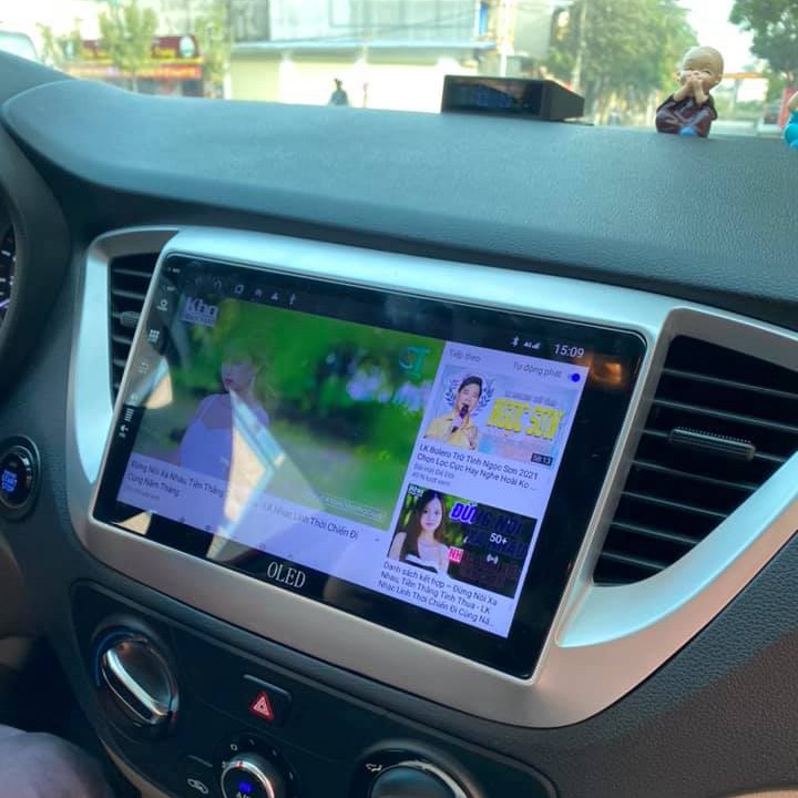 Màn hình Android OLED C2 theo xe Accent 2016-2020