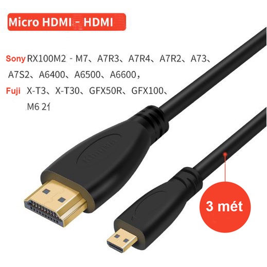 Cáp HDMI chất lượng tốt,cho hình ảnh chất lượng 4K - Loại tốt