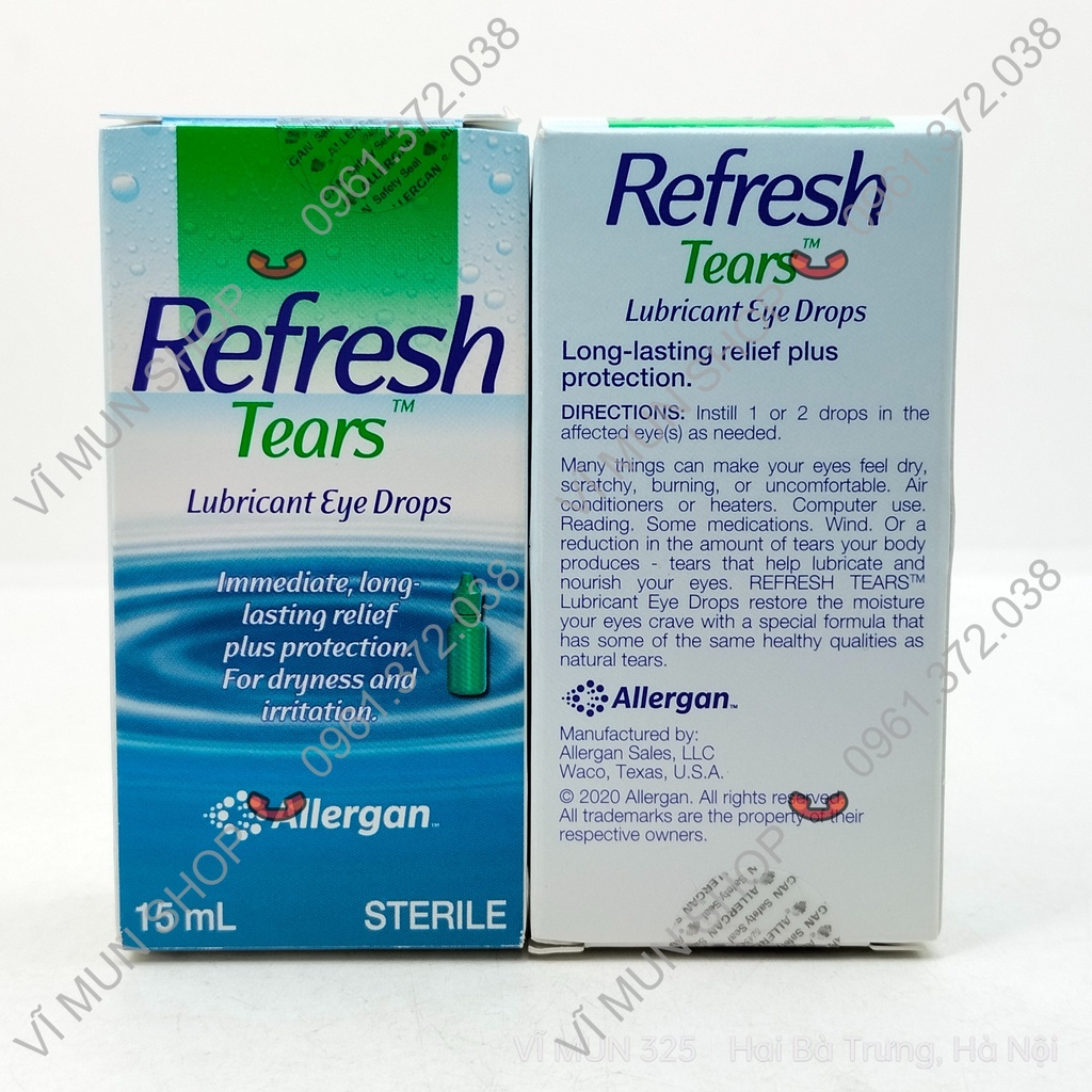 Refresh Tear nước mắt nhân tạo lọ 15 ml