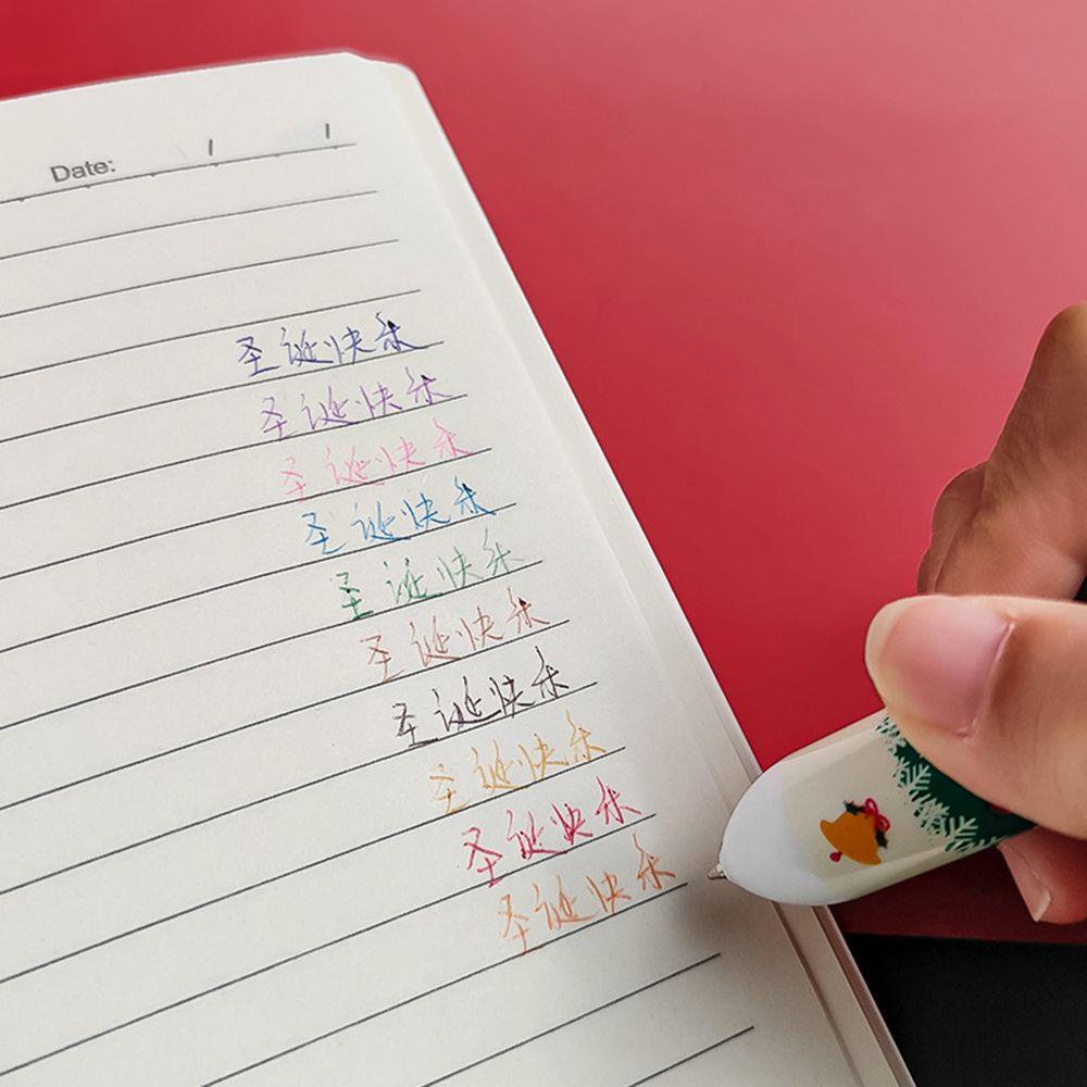 1 Bút Bi Hình Tuần Lộc Hoạt Hình Giáng Sinh Dễ Thương