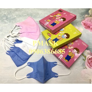 Combo 3 hộp KHẨU TRANG LEHACO 3D CHO BÉ ( hộp 10 cái )